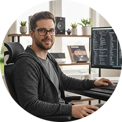 La óptica de Antonio. profesionales y estudiantes